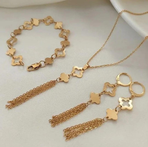 ست طلایی استیل