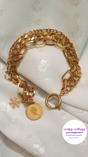 دستبند استیل زنانه