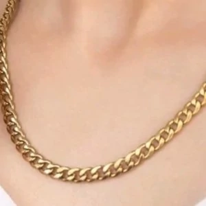 گردنبند اسپرت کارتیر تخت استیل زنانه رنگ ثابت (ویولت گالری) کد 1281
